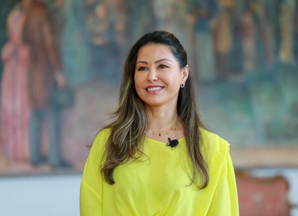 Presidente do Conselho de Ação Solidária do Paraná, primeira-dama Luciana Saito Massa. Foto: Divulgação