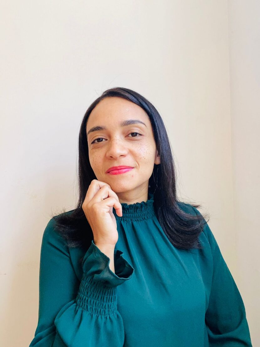 Geily Marques abandonou a estabilidade de um trabalho no banco para ensinar educação financeira Geily Marques abandonou a estabilidade de um trabalho no banco para ensinar educação financeira