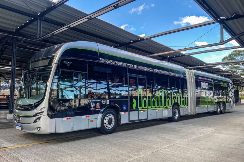 Curitiba inicia testes com ônibus elétricos da chinesa BYD Curitiba inicia testes com ônibus elétricos da chinesa BYD