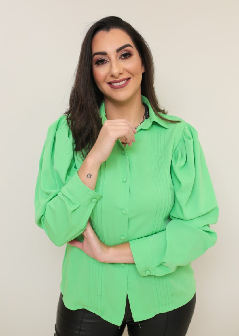 Gislene Paulovski mudou sua carreira profissional para dar continuidade ao legado do marido Gislene Paulovski mudou sua carreira profissional para dar continuidade ao legado do marido