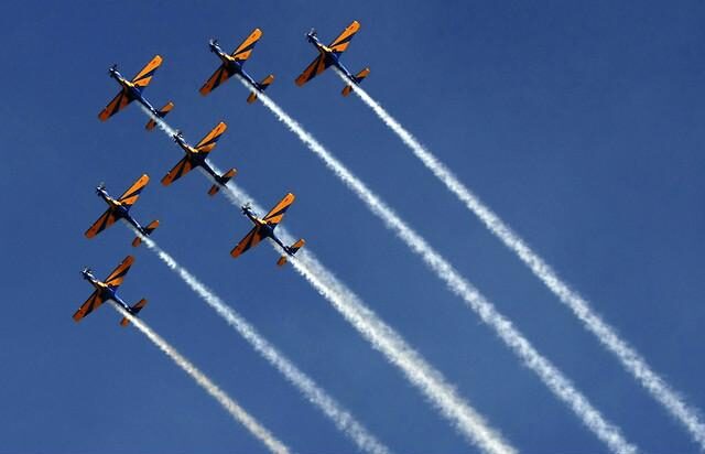 Revoada Nacional Celebra 150 Anos de Santos Dumont com Esquadrilha da Fumaça e Mais de 100 Aeronaves em Curitiba Revoada Nacional Celebra 150 Anos de Santos Dumont com Esquadrilha da Fumaça e Mais de 100 Aeronaves em Curitiba