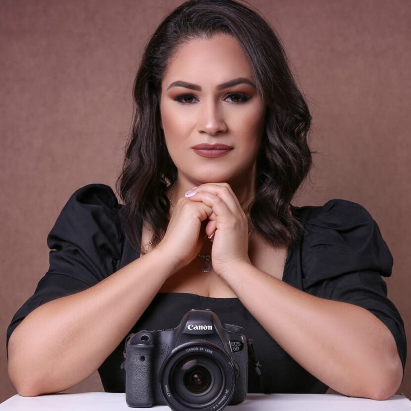 Jéssica Aline: é fotógrafa com mais de 1 mil ensaios em estúdio e lugares ao ar livre