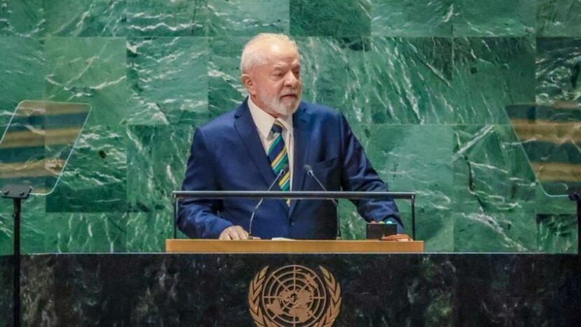No seu discurso na Assembléia na geral da ONU Lula cobra ação global contra desigualdade e critica imobilismo nas instituições internacionais No seu discurso na Assembléia na geral da ONU, Lula cobra ação global contra desigualdade e critica imobilismo nas instituições internacionais