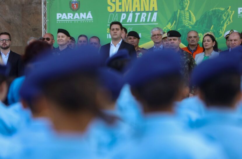 Governador inaugura celebrações da Semana da Pátria em Curitiba