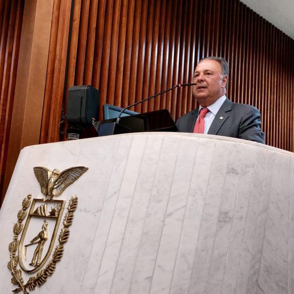 Leonardo Petrelli Neto recebeu o título de Cidadão Benemérito do Estado do Paraná Foto: Orlando Kissner/Alep