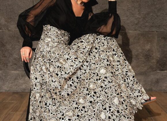 Criatividade foi o diferencial das roupas usadas no ensaio da modelo Marina Helms