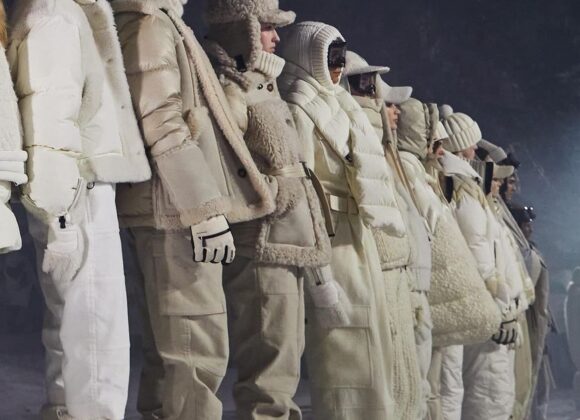 Celebridades marcam presença no desfile de moda de Moncler, em St. Moritz Celebridades marcam presença no desfile de moda de Moncler, em St. Moritz