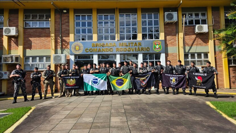 Polícia Militar do Paraná se solidariza com situação do Rio Grande do Sul atuando no resgate