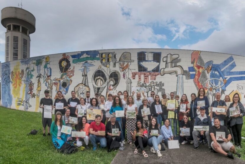 Exposição Urban Sketchers no Alto da XV Mall homenageará a arquitetura e o cotidiano do bairro Alto da XV e arredores Exposição Urban Sketchers no Alto da XV Mall homenageará a arquitetura e o cotidiano do bairro Alto da XV e arredores