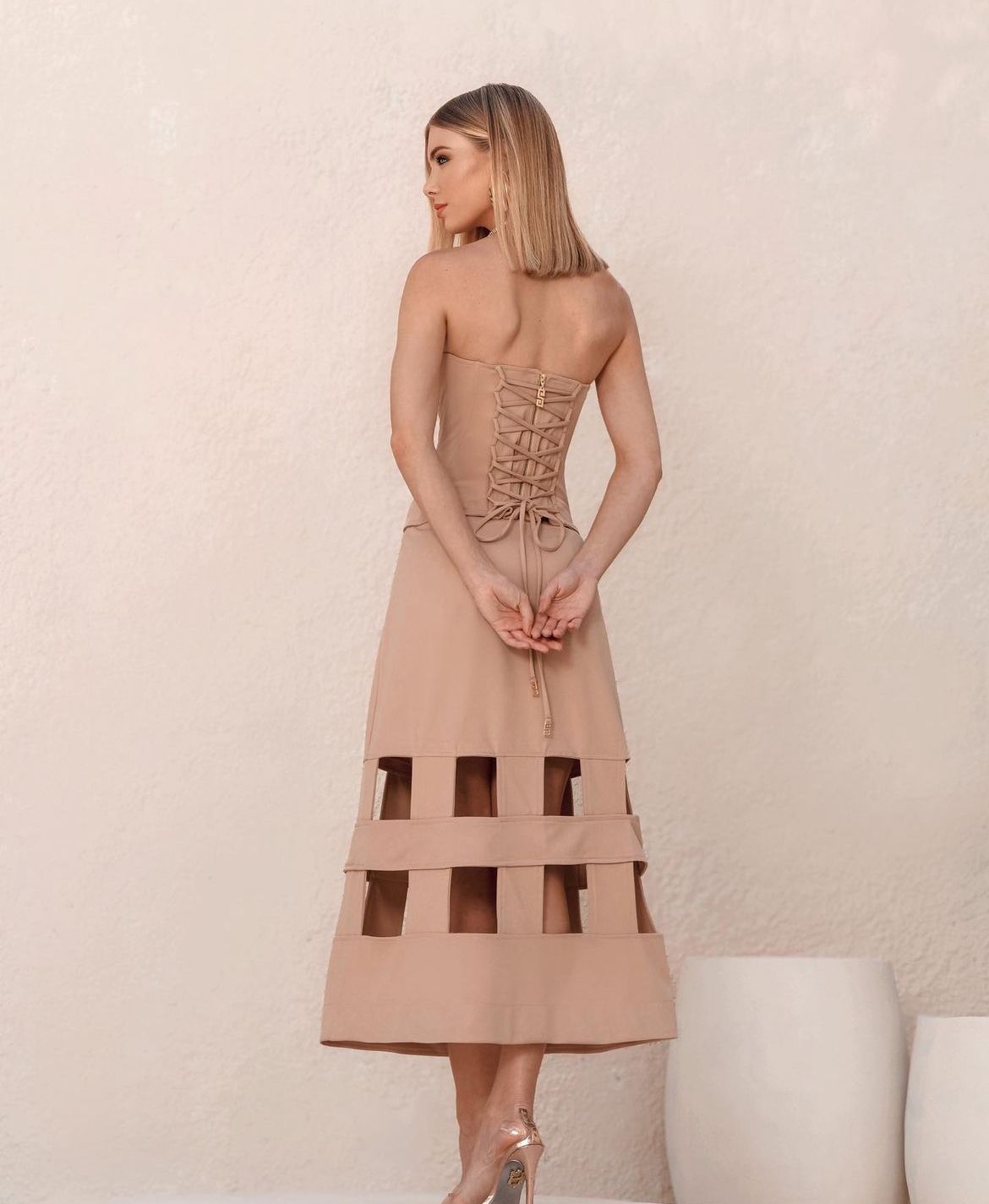 Corset Mafê é uma peça de destaque que combina estilo e elegância 