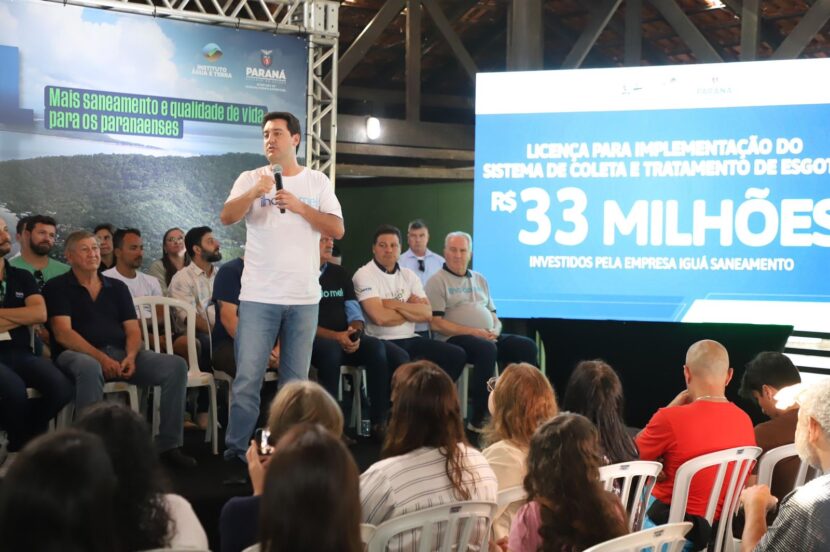 Ilha sustentável: Governador Ratinho Júnior entrega licença para sistema de coleta e tratamento de esgoto no litoral paranaense ba8f0497-8151-441a-83f0-fab18dc8ff20