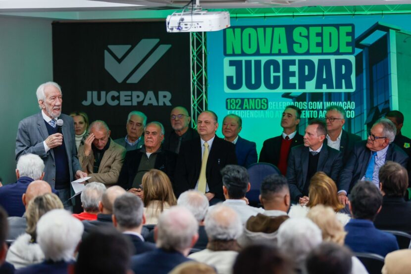 Inauguração do novo prédio da Junta Comercial do Paraná