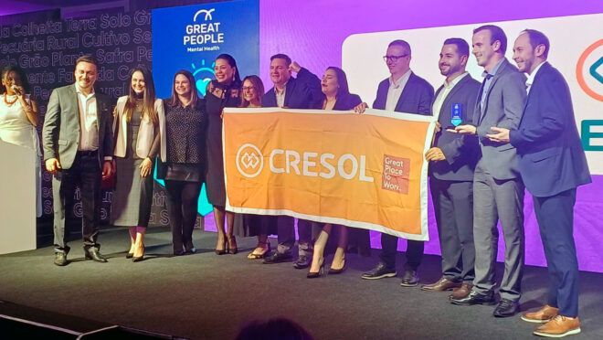 Cresol É Reconhecida como Melhor Empresa para Trabalhar no Agronegócio Subtítulo: Instituição financeira cooperativa se destaca por políticas de inclusão e desenvolvimento de seus colaboradores.