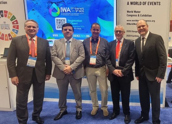 Sanepar mostra ações inovadoras e busca parcerias em evento mundial no Canadá