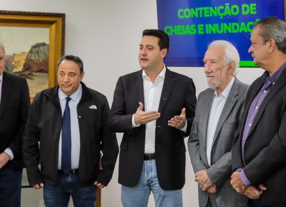 Governador autoriza início de estudos de contenção do Rio Iguaçu em União da Vitória