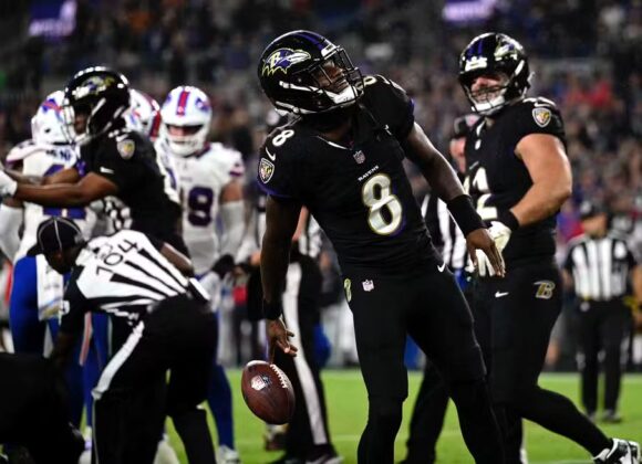 NFL: Em noite de Lamar Jackson, Baltimore Ravens vence Buffalo Bills