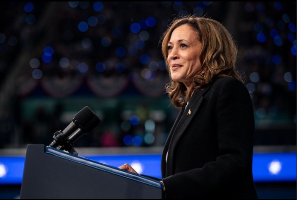 Candidata Kamala Harris discursa após derrota para presidência dos Estados Unidos