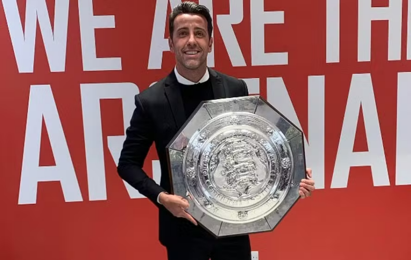 Edu Gaspar deixa cargo de diretor esportivo do clube inglês Arsenal Edu Gaspar deixa cargo de diretor esportivo do clube inglês Arsenal