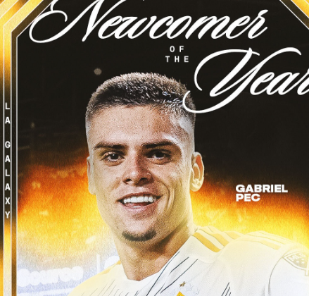 Gabriel Pec supera astros mundiais e é eleito contratação do ano na MLS
