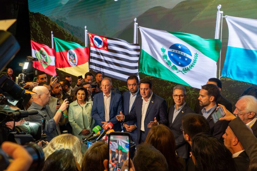 Governadores do Cosud reforçam compromisso com a preservação da Mata Atlântica Governadores do Cosud reforçam compromisso com a preservação da Mata Atlântica