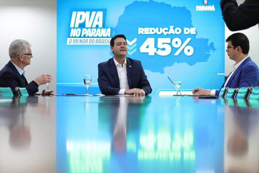 Paraná terá o menor IPVA do Brasil a partir de 2026