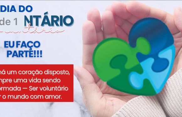 Provopar Estadual lança Escola de Voluntários no Dia Nacional do Voluntariado