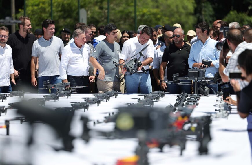 Paraná reforça segurança com maior entrega de drones do país