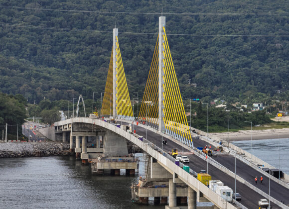 Ponte de Guaratuba inauguração
