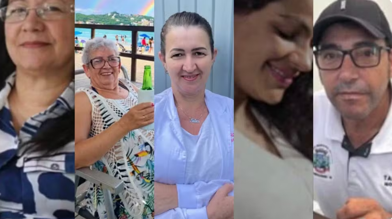 pacientes acidente Paraná quem eram