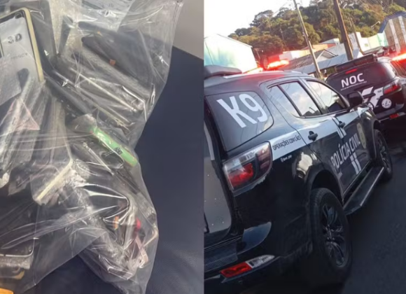 celulares prisão Paraná