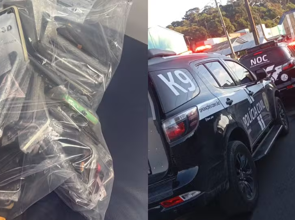 celulares prisão Paraná