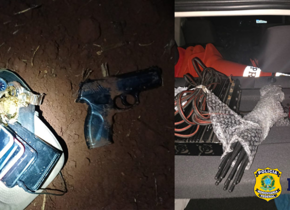 Roubo a ônibus Campo Mourão