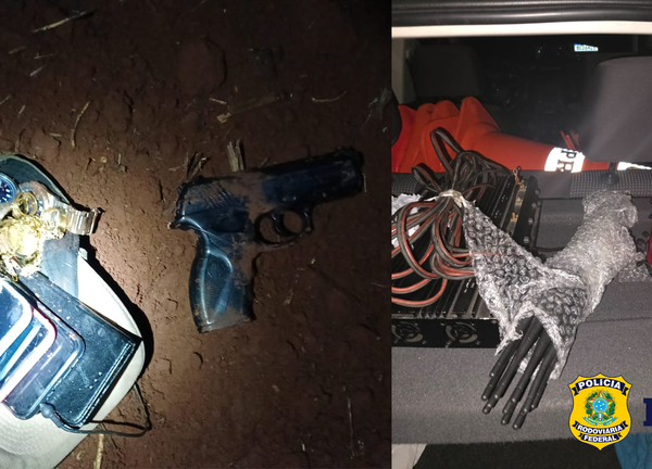 Roubo a ônibus Campo Mourão