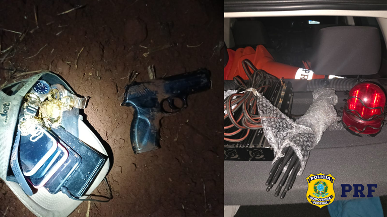 Roubo a ônibus Campo Mourão