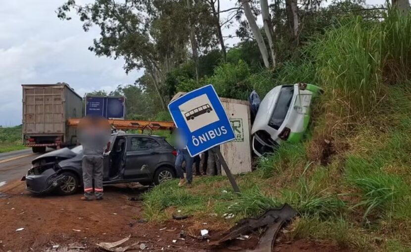 Acidente carro saúde Porecatu