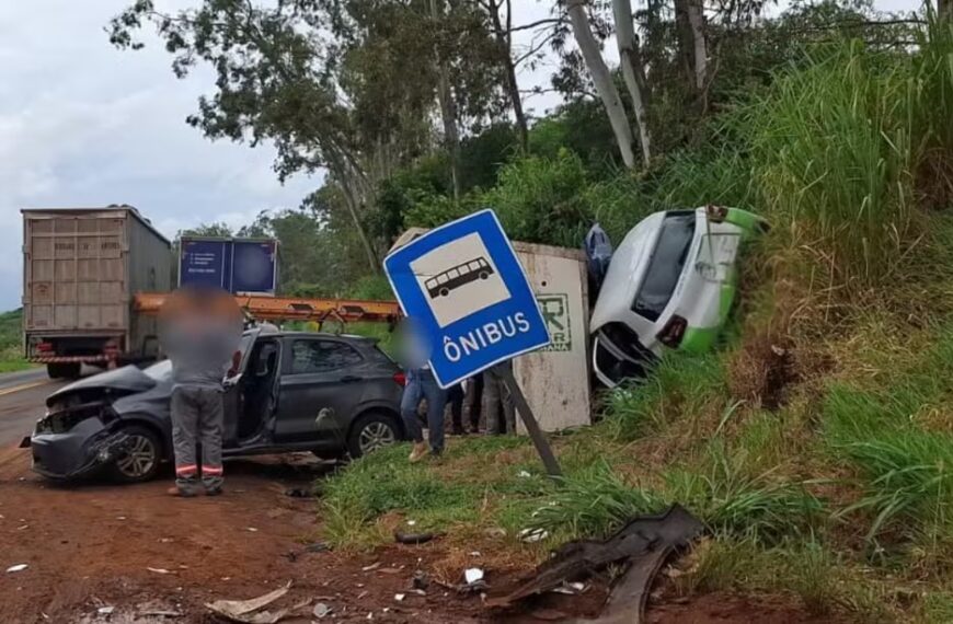 Acidente carro saúde Porecatu