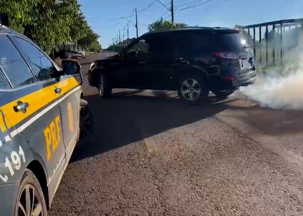 veículo clonado em Palotina