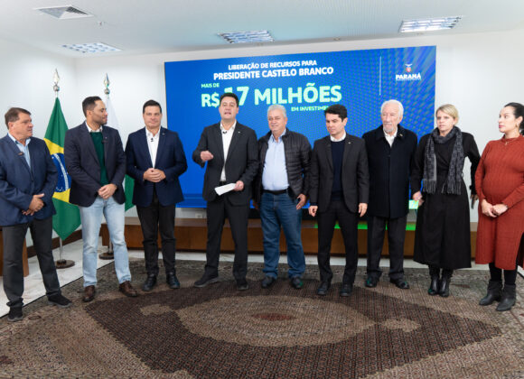 Ratinho Junior libera R$ 442 milhões para obras no Paraná obras no Paraná