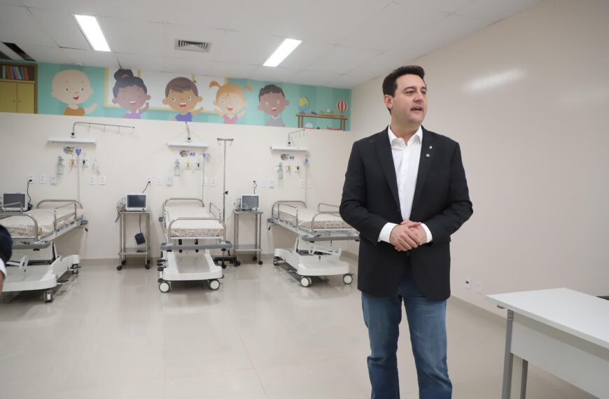 obras hospitalares no Paraná