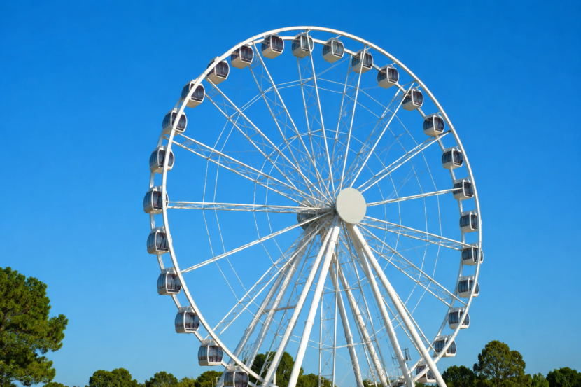 Roda-gigante em Curitiba
