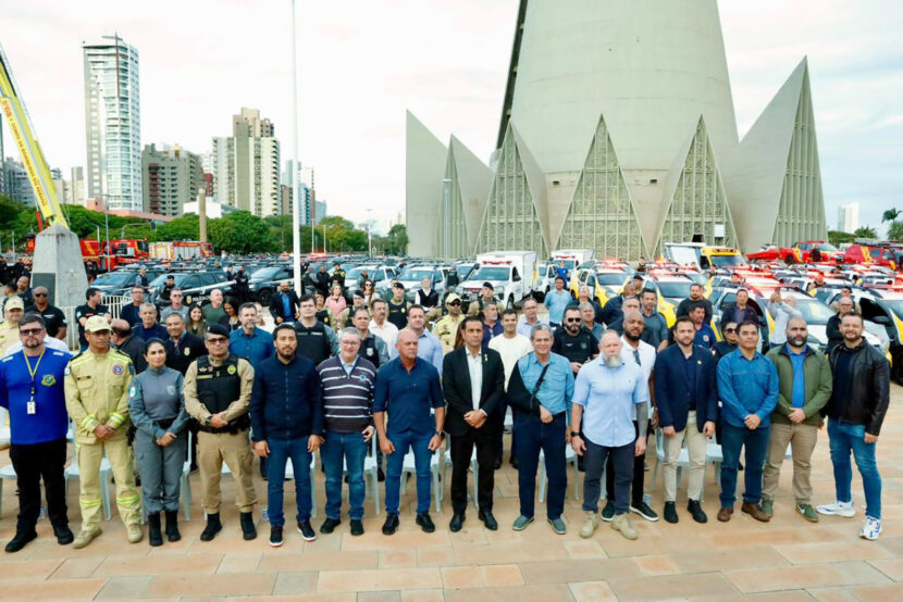 Novas viaturas em Maringá