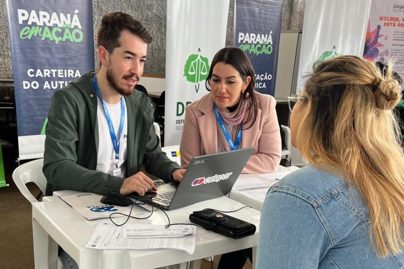 Paraná em Ação em Cantagalo registra 7,4 mil atendimentos à população Paraná em ação em Cantagalo